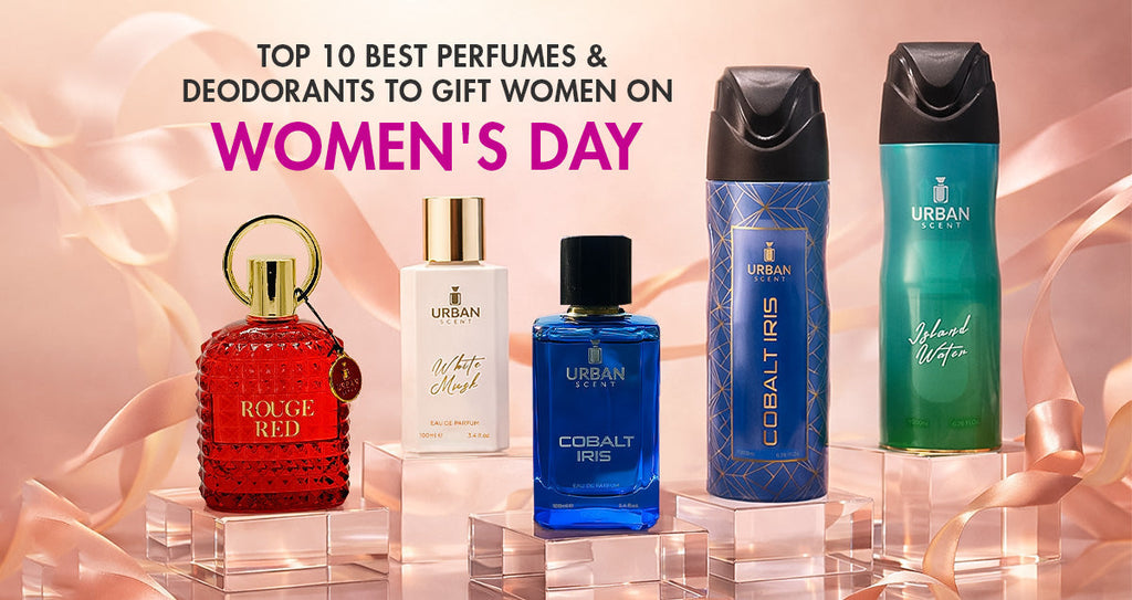 Top 10 Best perfumes and Deodorants to gift women on Women's Day In 2026