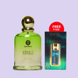 Lyla Blanc New Voyage Premium Long Lasting Eau De Parfum For Women+Free Safire Midnight Attar
