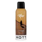 Hott Noir Deodorant for men 200ml (Pack of 2)