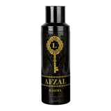 AFZAL Premium Non Alcoholic NOOR, RAHMA & AFSOON Deodorant + 50ML MUKHALLAT OUDH (PACK OF 3)