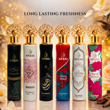 AFZAL Premium Air Freshener Spray 300ml – Rose & Oud | Long-Lasting Luxury Room Fragrance