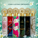 AFZAL Premium Hygiene Air Freshener Spray 300ml – Meerab Fragrance | Long Lasting Room Freshener for Home, Office, Hotels & Washrooms | Ideal for Commercial Spaces