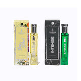 Lyla Blanc Perfume Combo for Men & Women – Sun & Sand + Intense Fresh, Warm & Long-Lasting Fragrance Set (Pack of 2, 15ml)
