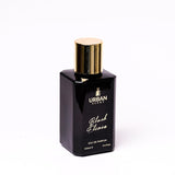 Black Elixir Eau De Parfum bottle by Urban Scent, 100ml, unisex fragrance with a sophisticated design.