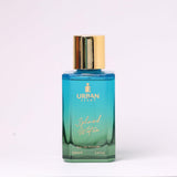 Urban Scent Island Water Unisex Eau de Parfum 100ml bottle with refreshing blue green design