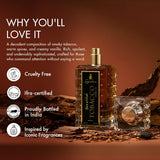 Tobacco Vanilla Eau De Parfum bottle showcasing smoky tobacco and creamy vanilla notes.