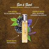 Lyla Blanc Perfume Combo for Men & Women – Tangled In Green & Sun & Sand Long-Lasting Fresh & Elegant Fragrance Set (Pack of 2, 15ml)
