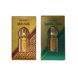 AFZAL-ATTAR LAYLATUL JUMA, WHITE OUDH ATTAR (COMBO PACK 6ML*2) ROLL-ON ALCOHOL FREE PERFUME OIL FOR MEN AND WOMEN