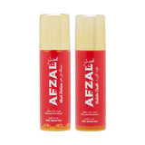 AFZAL Standard Non Alcoholic Gulabe Oudh & Musk Dirham Combo Deodorants 50ml (Pack Of 2)