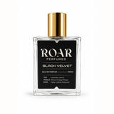 ROAR Black Velvet Perfume 100ml | Eau de Parfum for Unisex | Long Lasting Unisex Perfume | Lavender, Lemon, African Orange Flower, Cedar, Vanilla, Patchouli fragrance for Men & Women | Everyday wear unisex Perfume