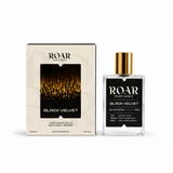ROAR Black Velvet Perfume 100ml | Eau de Parfum for Unisex | Long Lasting Unisex Perfume | Lavender, Lemon, African Orange Flower, Cedar, Vanilla, Patchouli fragrance for Men & Women | Everyday wear unisex Perfume