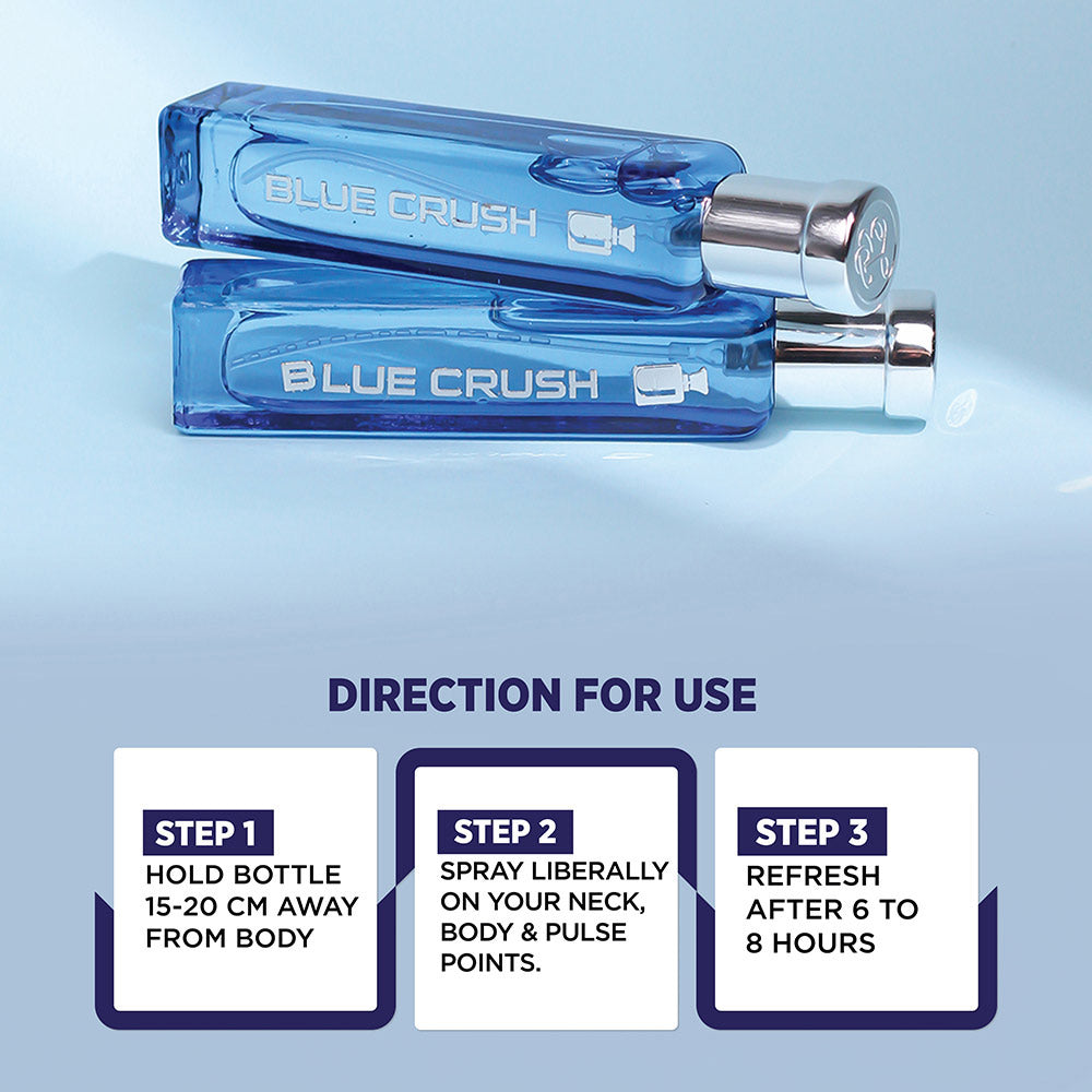 Lyla Blanc Urban Scent Blue Crush Long Lasting Perfume For Men -15ml