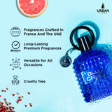 Urban Scent Blue Crush Perfume for Men – 100ml, Long-Lasting Fresh & Citrusy Fragrance, Bold & Masculine Scent