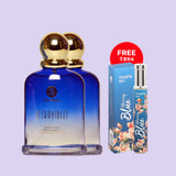Lyla Blanc New Ultraviolet Premium Long Lasting EDP For Women  180 ML Pack of 2+ Free Naughty Girl EDP Blooming Blue Perfume for Women - SPECIAL COMBO