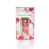 SAFIRE CHOCO MUSK & DAMASK ROSE ATTAR (COMBO PACK 6ML*2) ROLL-ON ALCOHOL FREE PERFUME OIL FOR MEN AND WOMEN