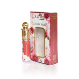 SAFIRE CHOCO MUSK, DAMASK ROSE & JASMINE SAMBAC ATTAR (COMBO PACK 6ML*3) ROLL-ON ALCOHOL FREE PERFUME OIL FOR MEN AND WOMEN