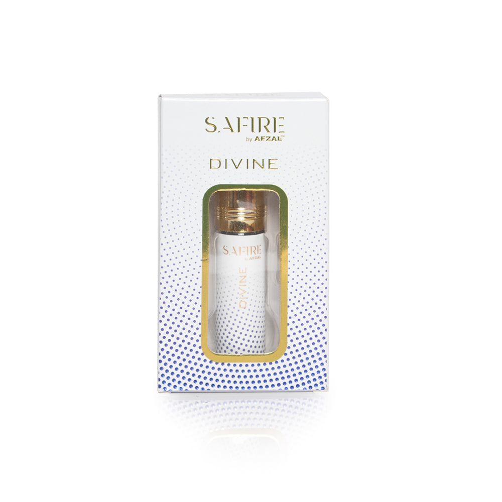 SAFIRE DIVINE ATTAR 6ML ROLL-ON ALCOHOL FREE PERFUME OIL FOR MEN AND WOMEN