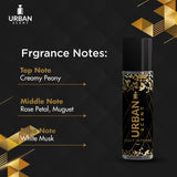 Urban Scent Night Intense Perfume 120 ml - Unisex Eau de Parfum with Bergamot, Litchi, Lotus, Amber & Musk Bold & Long-Lasting Fragrance.