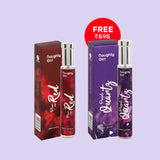 Naughty Girl 30ML EDP POUR ME RED FREE PURPLE QUARTZ 30ML EDP