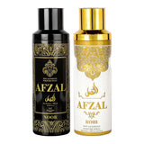 AFZAL Premium Non Alcoholic ROHI & NOOR Deodorant (Pack 2)