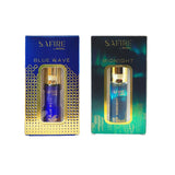 SAFIRE MIDNIGHT & BLUE WAVE ATTAR (COMBO PACK 6ML*2) ROLL-ON ALCOHOL FREE PERFUME OIL FOR MEN AND WOMEN