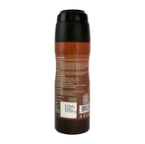 Urban Scent Smoking Gun Deodorant body spray 200 ML bottle back view with product details and ingredients.