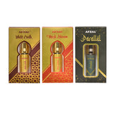 AFZAL-ATTAR WHITE OUDH MUSK DHIRAM PARALLEL 6ML ATTAR ROLL ON PK3