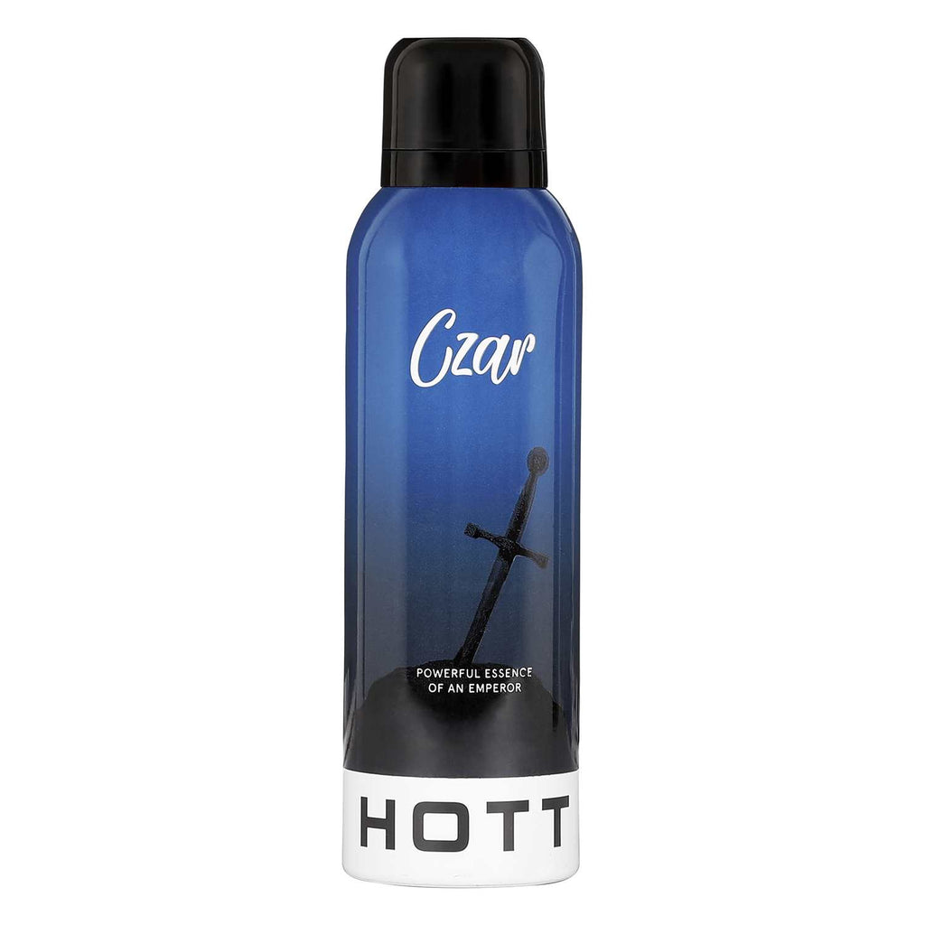 Hott Czar & Musk Deodorant 200ml (Pack of 2)