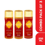 AFZAL Non Alcoholic Saffron Oudh, Abiyad Musk, Oudh Misali Deodorant 200ml (Pack of 3)