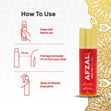 Afzal Non Alcoholic Golden Dust Deodorant 50 Ml