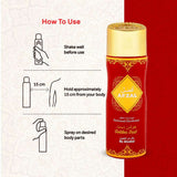 Afzal Non Alcoholic Golden Dust Deodorant 200 Ml