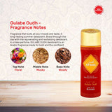 Afzal Non Alcoholic Gulabe Oudh Deodorant 200 Ml