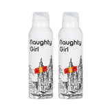 Naughty Girl Hola Deodorant 200Ml (Pack of 2)