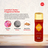 AFZAL Non Alcoholic Golden Dust, Oudh Aswad, Laylatul Jumat Deodorant 200ml (Pack of 3)