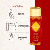 Afzal Non Alcoholic Musk Amber Deodorant 200 Ml