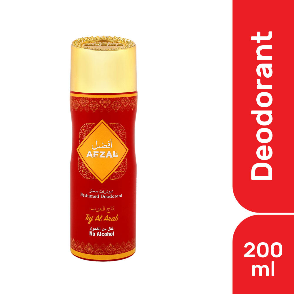 Buy Afzal Taj Al Arab Deodorant Body Spray for Men and Women